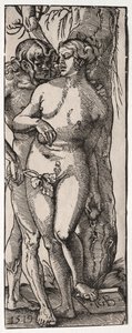 Adam and Eve de Hans Baldung