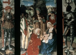 Adoración de los Magos, 1507 de Hans Baldung