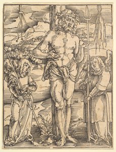 Hombre de Dolores, del Speculum Passionis Domini Nostri Ihesu Christi, 1507 de Hans Baldung