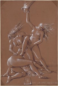 Saludo de Año Nuevo con Tres Brujas, 1514