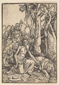 San Jerónimo en el Desierto de Hans Baldung