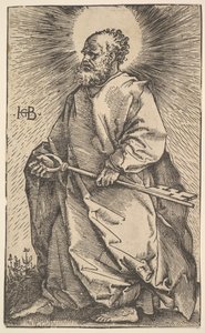 San Pedro de Cristo y los Apóstoles de Hans Baldung