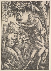 Las tres parcas: Láquesis, Átropos y Cloto, 1513 de Hans Baldung