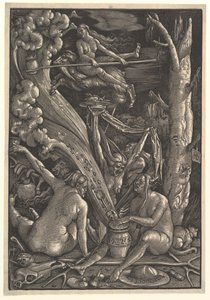 Las brujas, 1510 de Hans Baldung