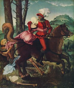El caballero, la joven y la Muerte, c1510 de Hans Baldung