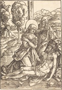 Lamentación por Cristo de Hans Baldung Grien