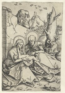 María y el Niño con Ana y José
Anna y Joseph de Hans Baldung Grien
