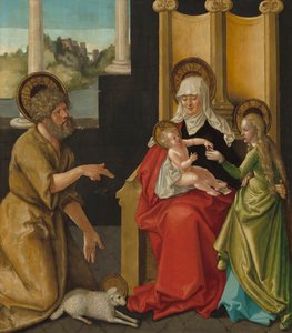 Santa Ana con el Niño Jesús, la Virgen y San Juan Bautista, c.1511