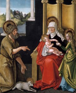 Santa Ana con el Niño Jesús, la Virgen y San Juan Bautista