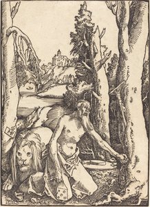 San Jerónimo en el desierto de Hans Baldung Grien
