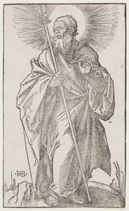 San Tomás, de "Los grandes apóstoles" de Hans Baldung Grien