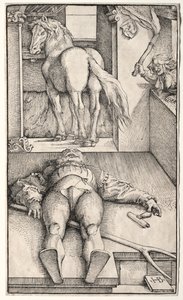 El Novio Hechizado, 1544 de Hans Baldung Grien