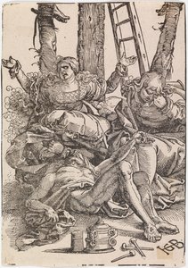 La lamentación de Cristo de Hans Baldung Grien