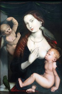 La Virgen de los loros de Hans Baldung Grien