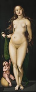 Venus y Amor de Hans Baldung Grien