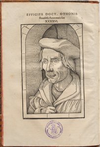 Annotationes Othonis Brunfelsii...in quatuor Euangelia & Acta Apostolorum... de Hans Baldung Grien, Otto Brunfels