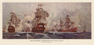 Batalla del Cabo de San Vicente de Hans Bohrdt