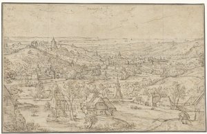 Vista de Bruselas de Hans Bol