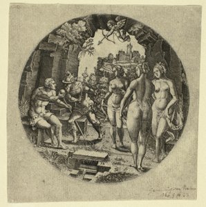 El juicio de Paris de Hans Brosamer