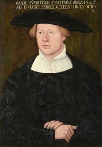Retrato de Wolff Fürleger de Hans Brosamer
