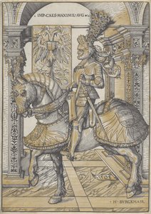 Retrato ecuestre del emperador Maximiliano I, 1508