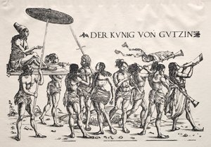 El rey de Cochin de Hans Burgkmair