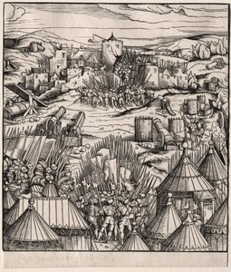 El Asalto de Nantes de Hans Burgkmair