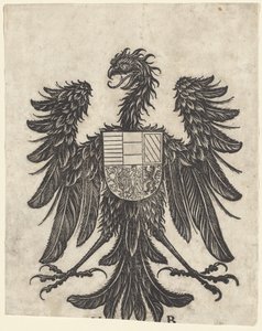 Escudo de armas con un águila