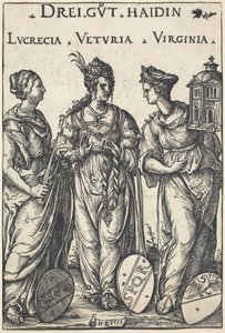 Lucrecia, Veturia y Virginia