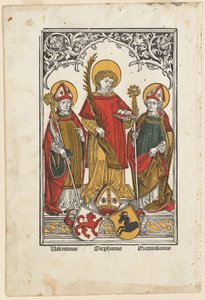 San Valentín, San Esteban y San Maximiliano