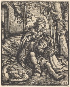 Sansón y Dalila de Hans Burgkmair I
