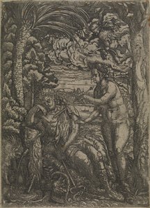 Venus y Mercurio de Hans Burgkmair d.Æ.