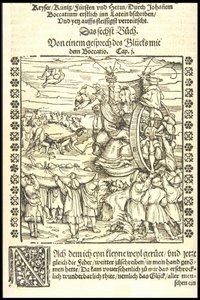 La Rueda de la Fortuna, ca 1545 de Hans Burgkmair the Elder