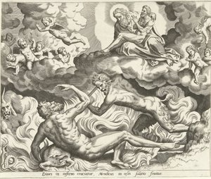 Lázaro en el cielo y el rico en el infierno La historia de Lázaro y el hombre rico (título de la serie)