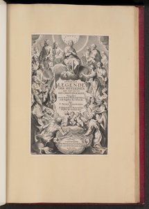 Página de título para Pedro de Ribadineira y Heribert Rosweyde, Generale Legende der Heylighen