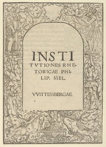 Borde del título, principios del siglo XVI de Hans Cranach