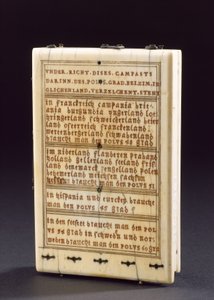 Reloj de sol con brújula de tableta, Nuremberg, 1574