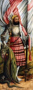 San Jorge, 1517 de Hans Duerer