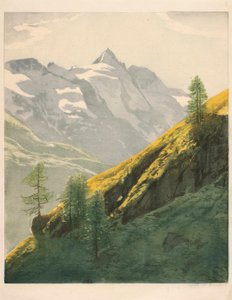 Paisaje de montaña de Hans Frank
