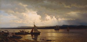 Desde el fiordo de Oslo de Hans Gude