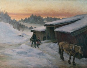 Desde Sandviken de Hans Gude