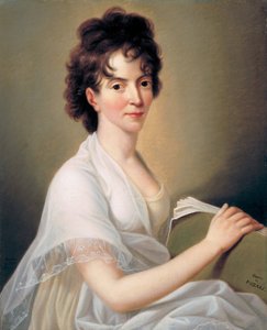 Constanze Mozart née Weber 1763-1842, esposa de W.A. Mozart, 1802 de Hans Hansen