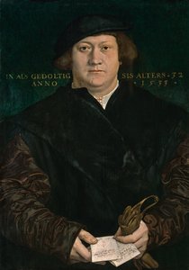 Retrato del comerciante de Brunswick Cyriakus Kale de Hans Holbein