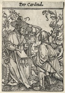 Danza de la Muerte: El Cardenal de Hans Holbein