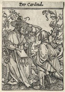 La Danza de la Muerte: El Cardenal de Hans Holbein