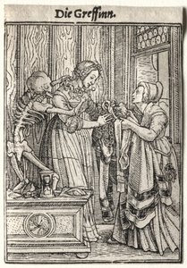 Danza de la Muerte: La Condesa de Hans Holbein