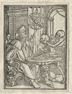 La Danza de la Muerte: El Astrólogo; El Hombre Rico de Hans Holbein