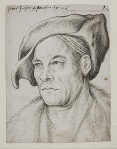 Retrato del financiero y comerciante Jacob Fugger de Hans Holbein d.Æ.
