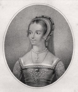 Catalina Parr, grabado por Bocquet, de 