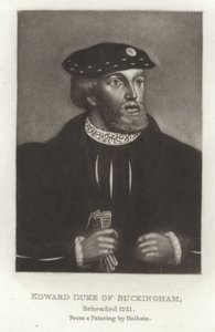Eduardo Duque de Buckingham de Hans Holbein der Jüngere